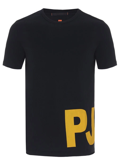 Футболка хлопковая с принтом PARAJUMPERS