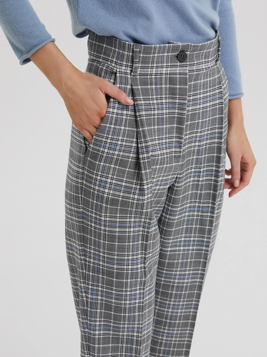 Брюки EGOISTA в клетку