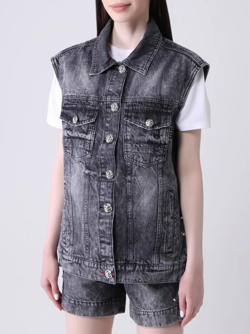 Жилет джинсовый PHILIPP PLEIN