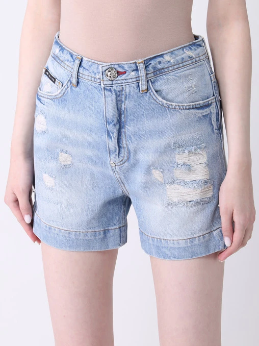 Шорты джинсовые PHILIPP PLEIN