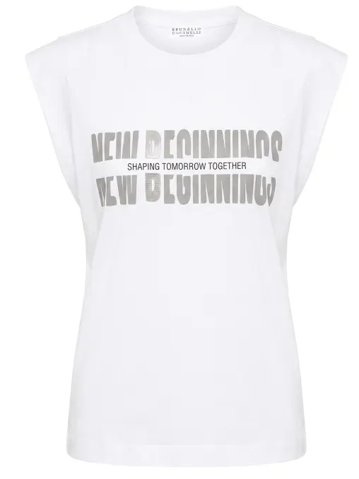 Футболка хлопковая BRUNELLO CUCINELLI