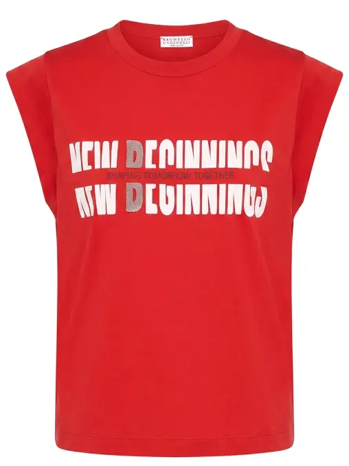 Футболка хлопковая BRUNELLO CUCINELLI