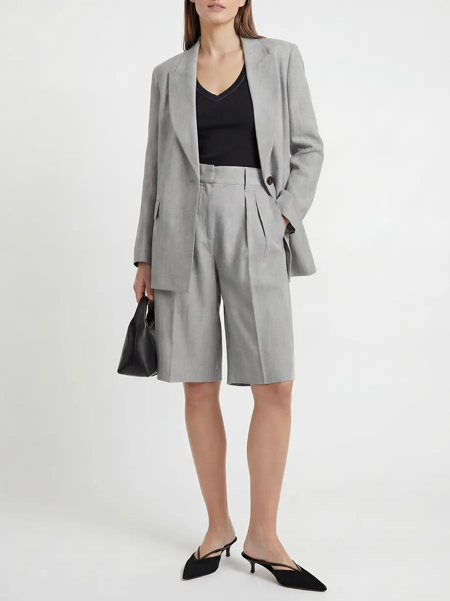 Бермуды однотонные