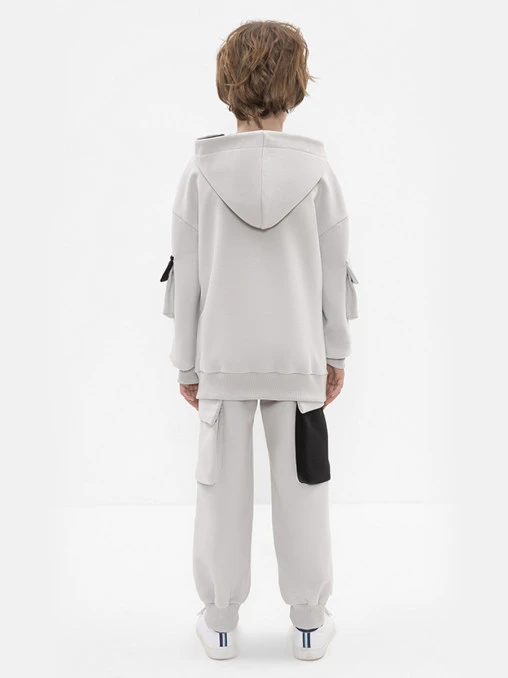 Худи oversize с карманом кенгуру MIA GIA