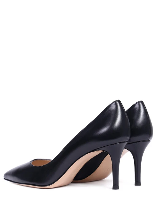 Туфли кожаные GIANVITO ROSSI