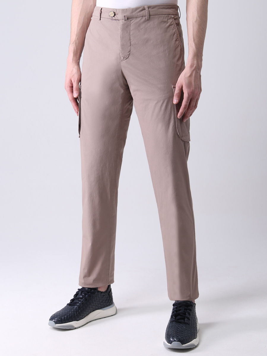 Брюки-карго хлопковые