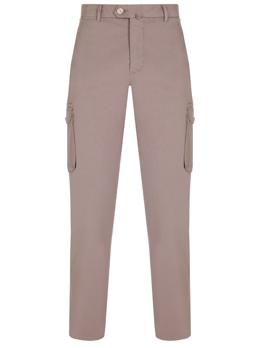 Брюки-карго хлопковые