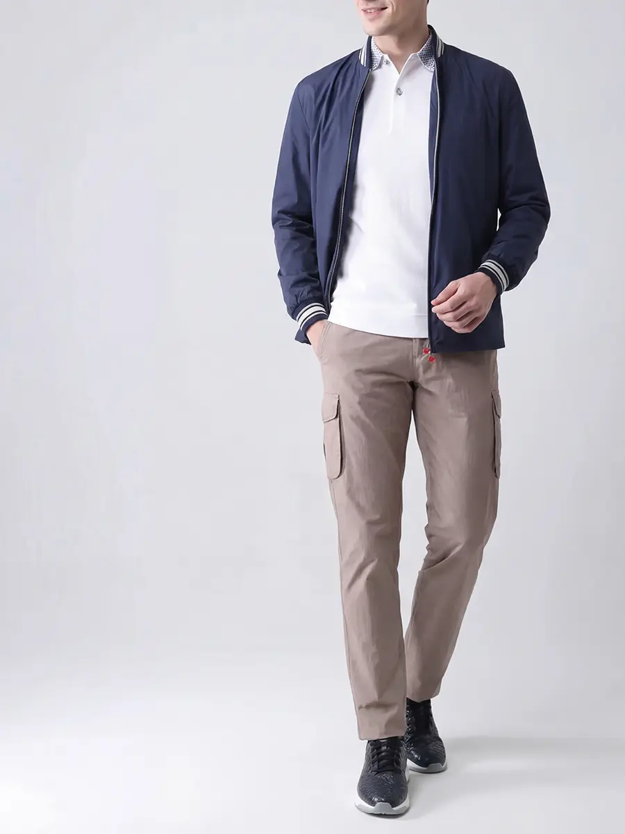 Брюки-карго хлопковые