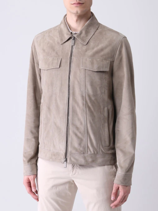 Куртка замшевая CANALI