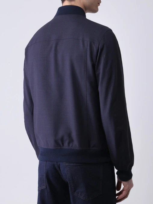 Куртка-бомбер шерстяная CANALI