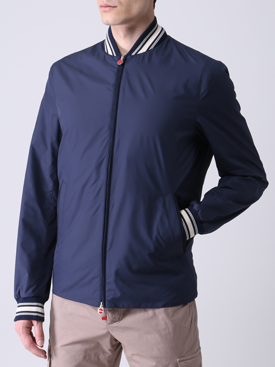 Бомбер однотонный