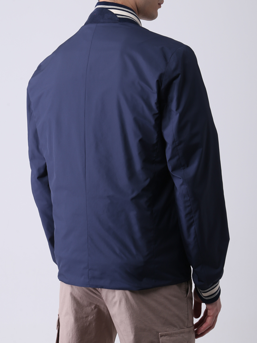 Бомбер однотонный