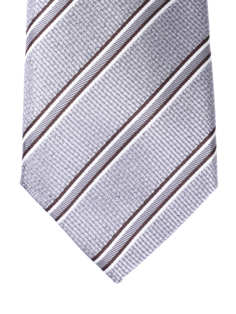 Галстук шелковый в полоску