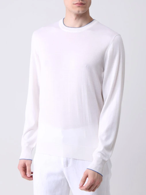 Джемпер из кашемира и шелка FIORONI CASHMERE