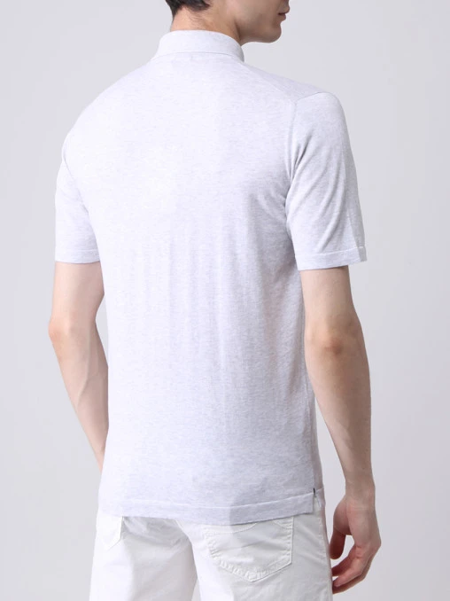 Поло хлопковое FIORONI CASHMERE
