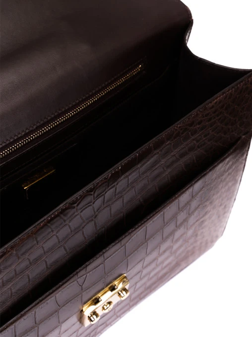 Портфель из кожи крокодила TOM FORD