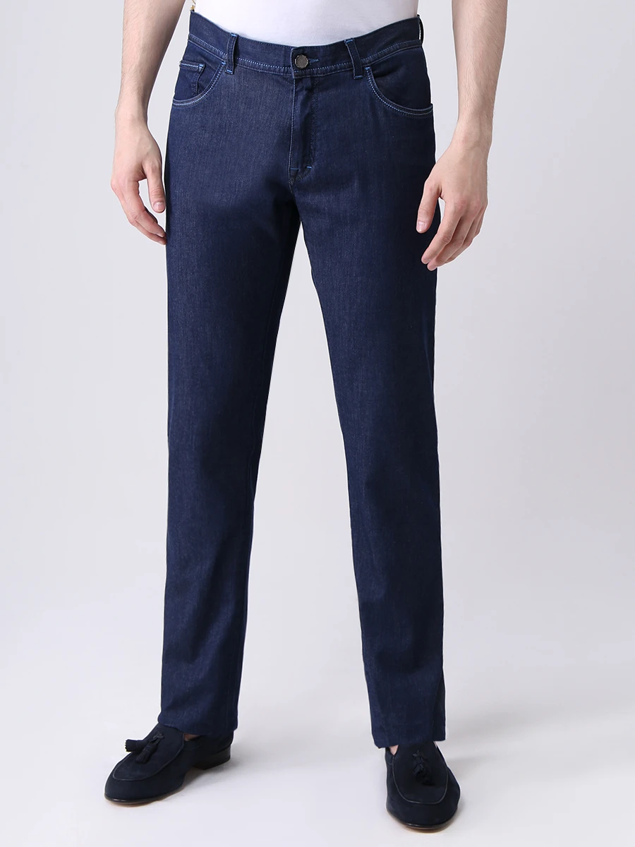 Джинсы Regular Fit хлопковые