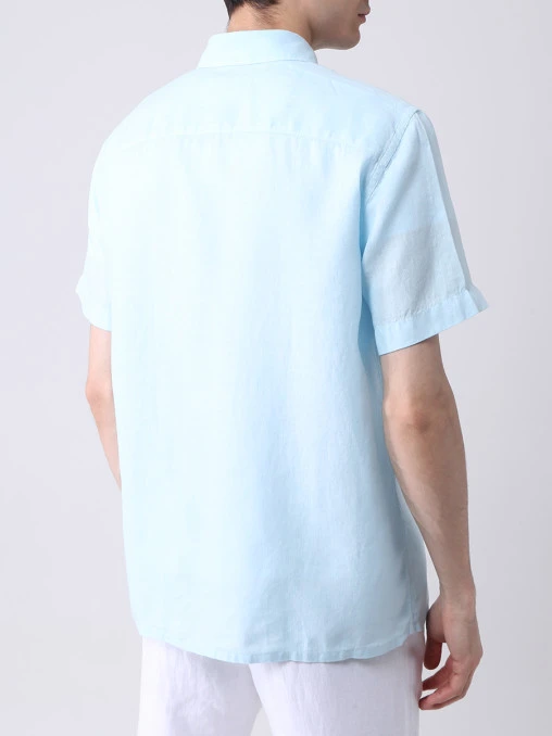 Рубашка Regular Fit льняная LORO PIANA