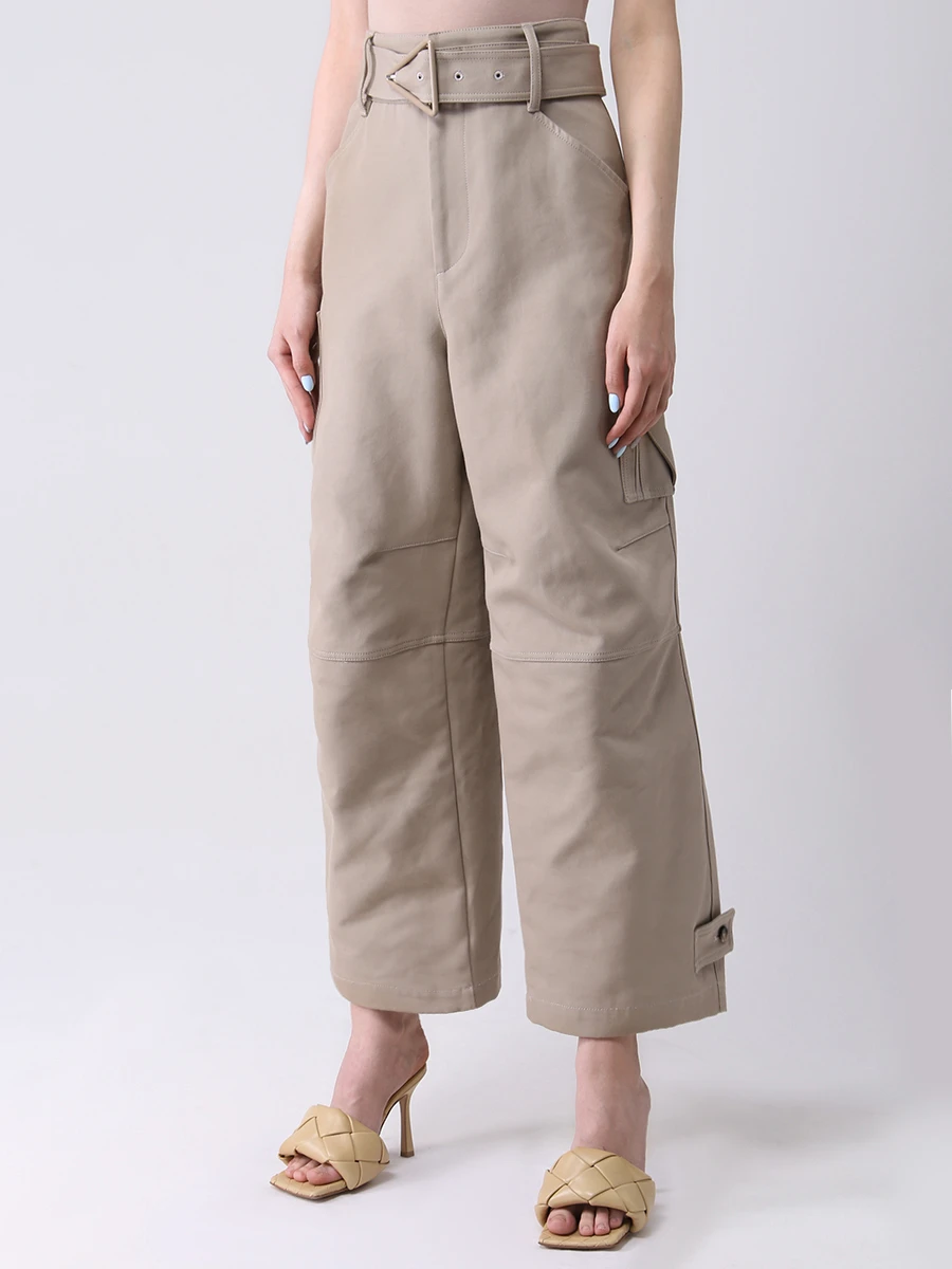 Брюки-карго хлопковые