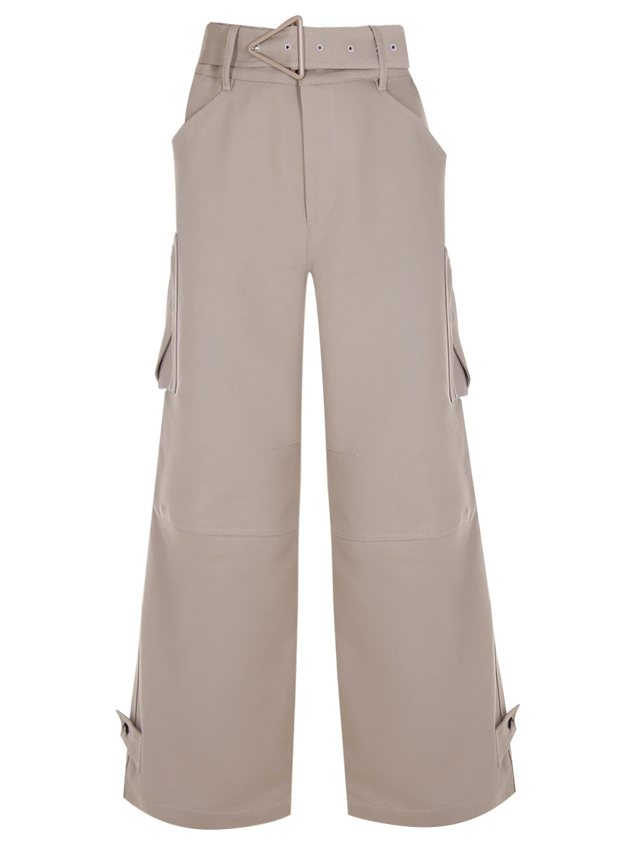 Брюки-карго хлопковые