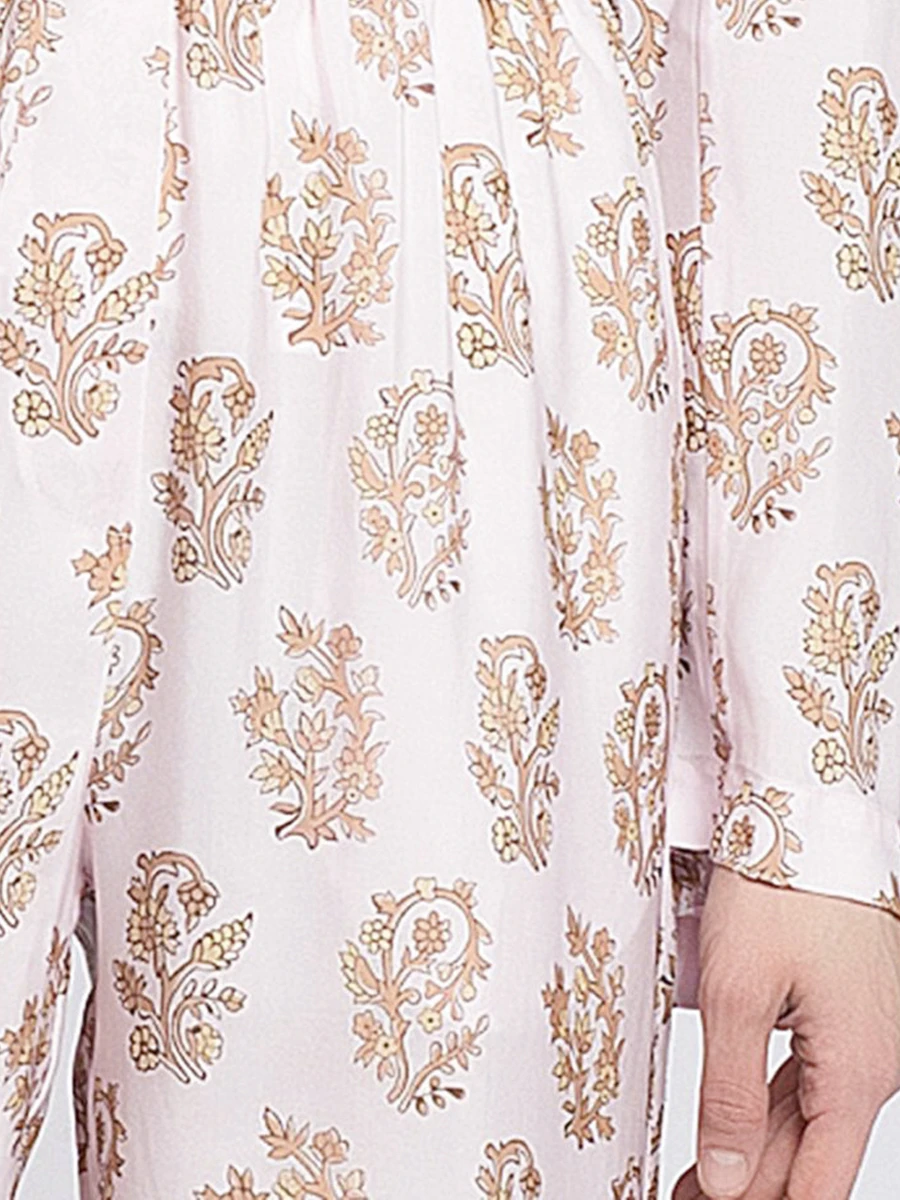 Брюки с принтом