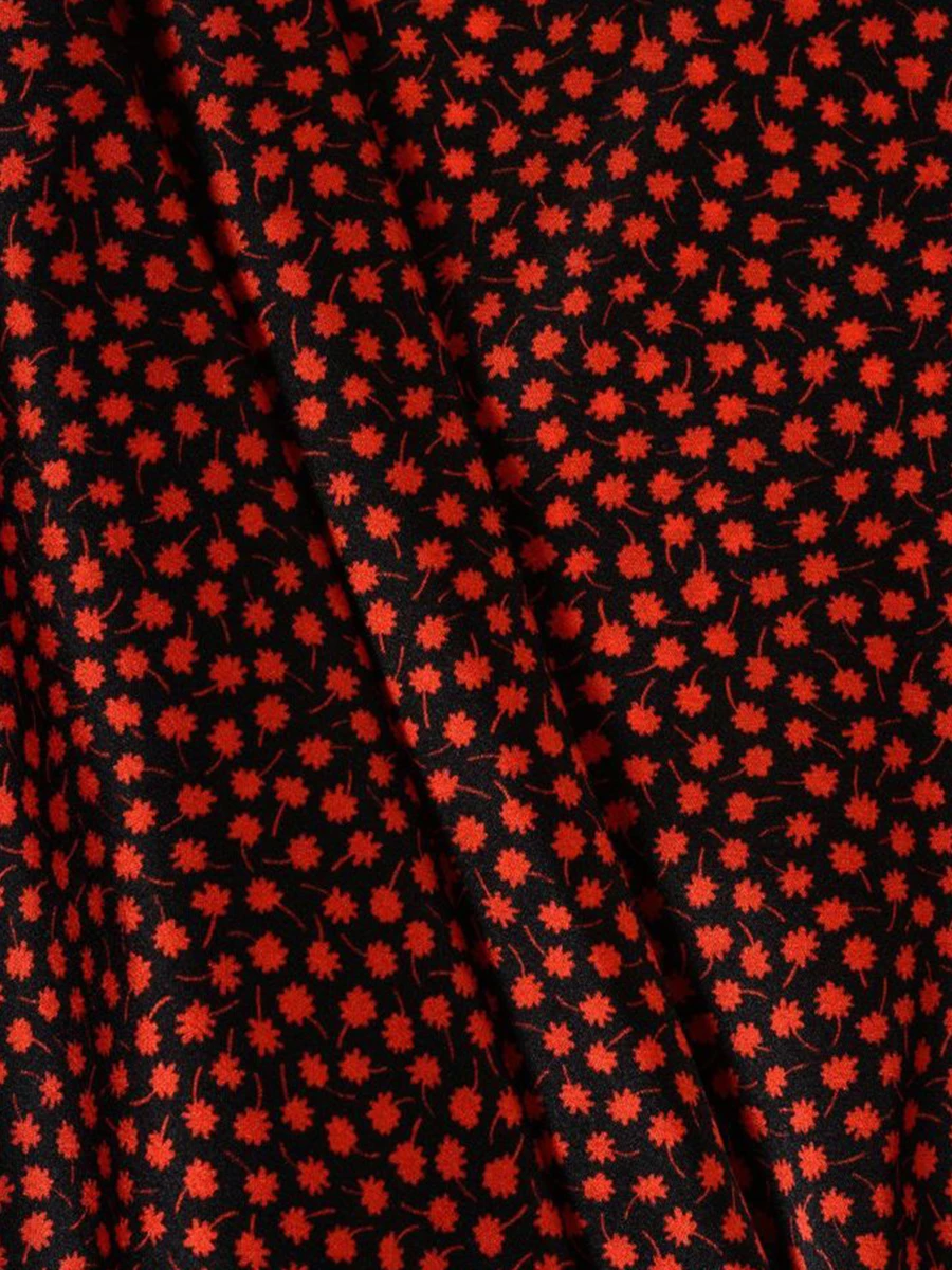 Платье шелковое