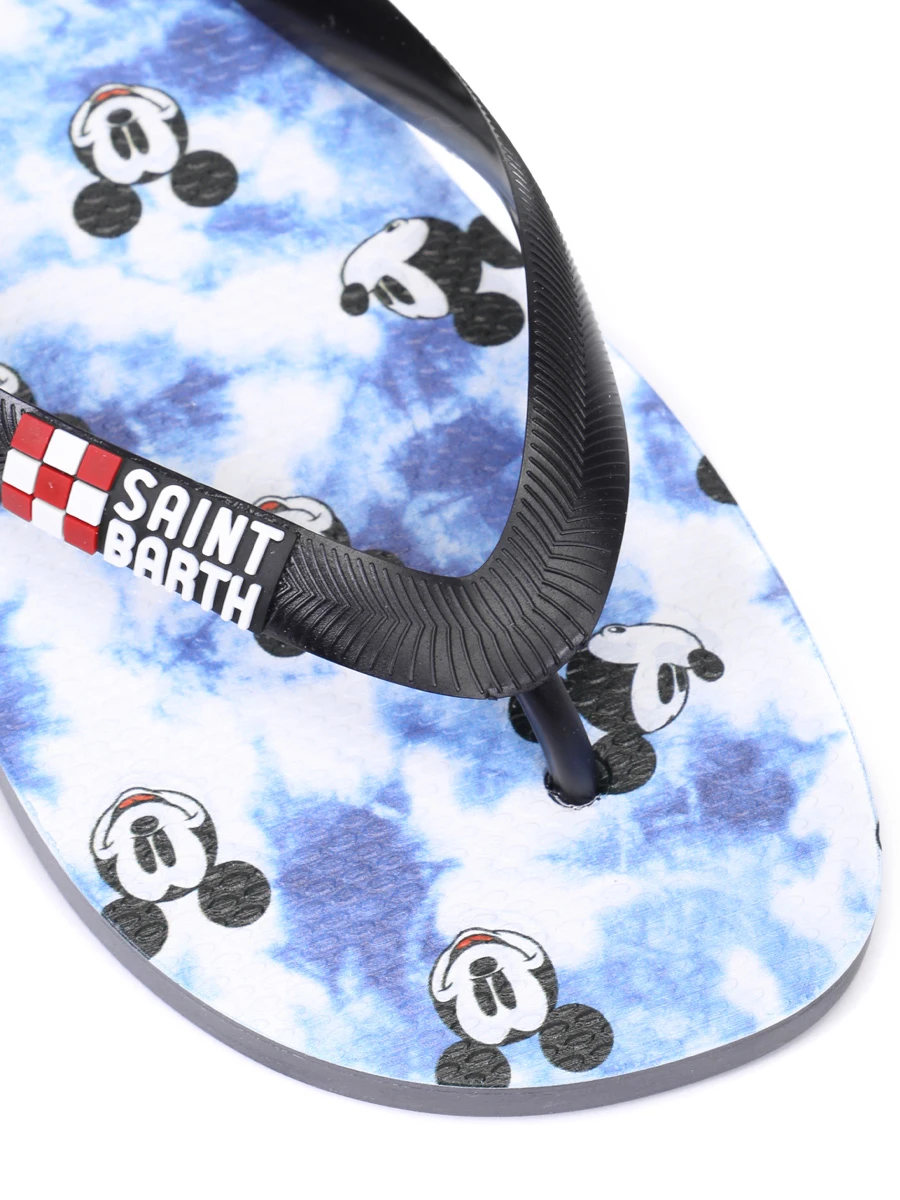 Шлепанцы с принтом