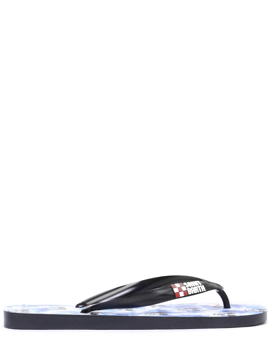 Шлепанцы с принтом