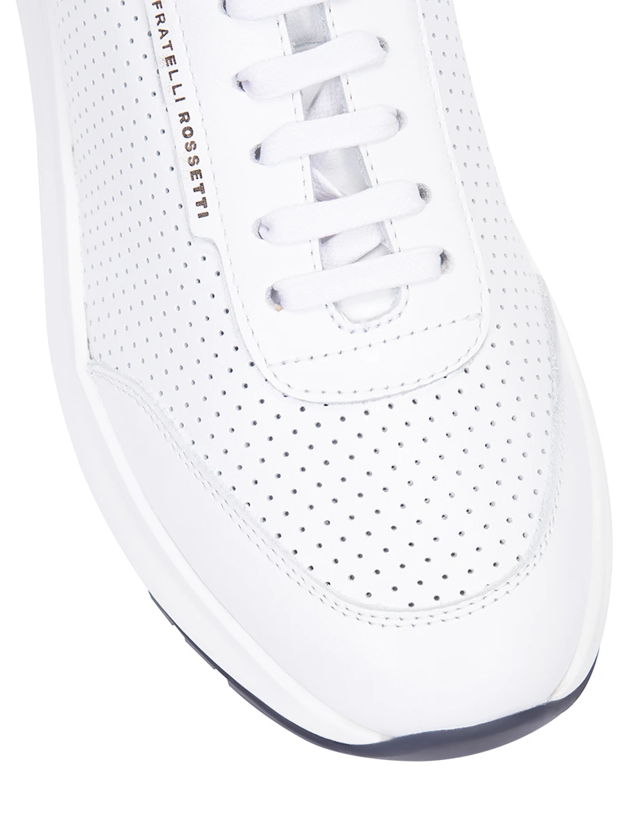 Кроссовки кожаные