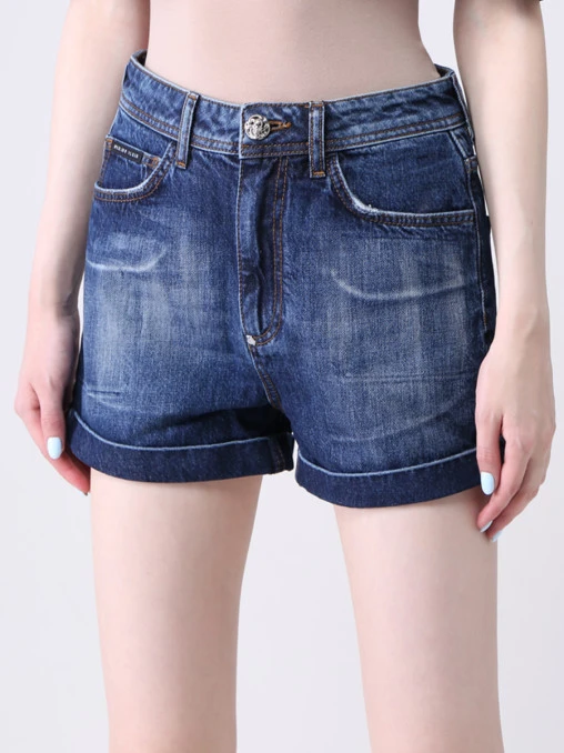 Шорты джинсовые PHILIPP PLEIN