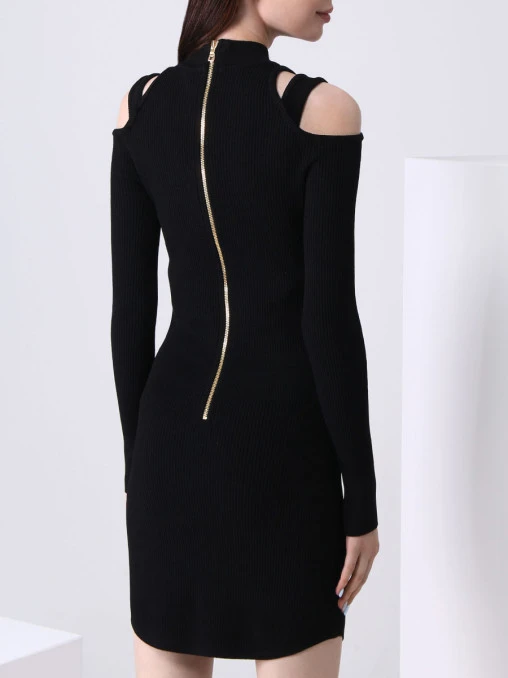 Платье из вискозы BALMAIN