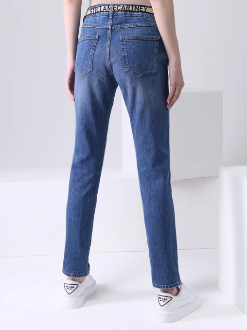 Джинсы хлопковые STELLA MCCARTNEY