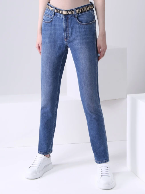 Джинсы хлопковые STELLA MCCARTNEY