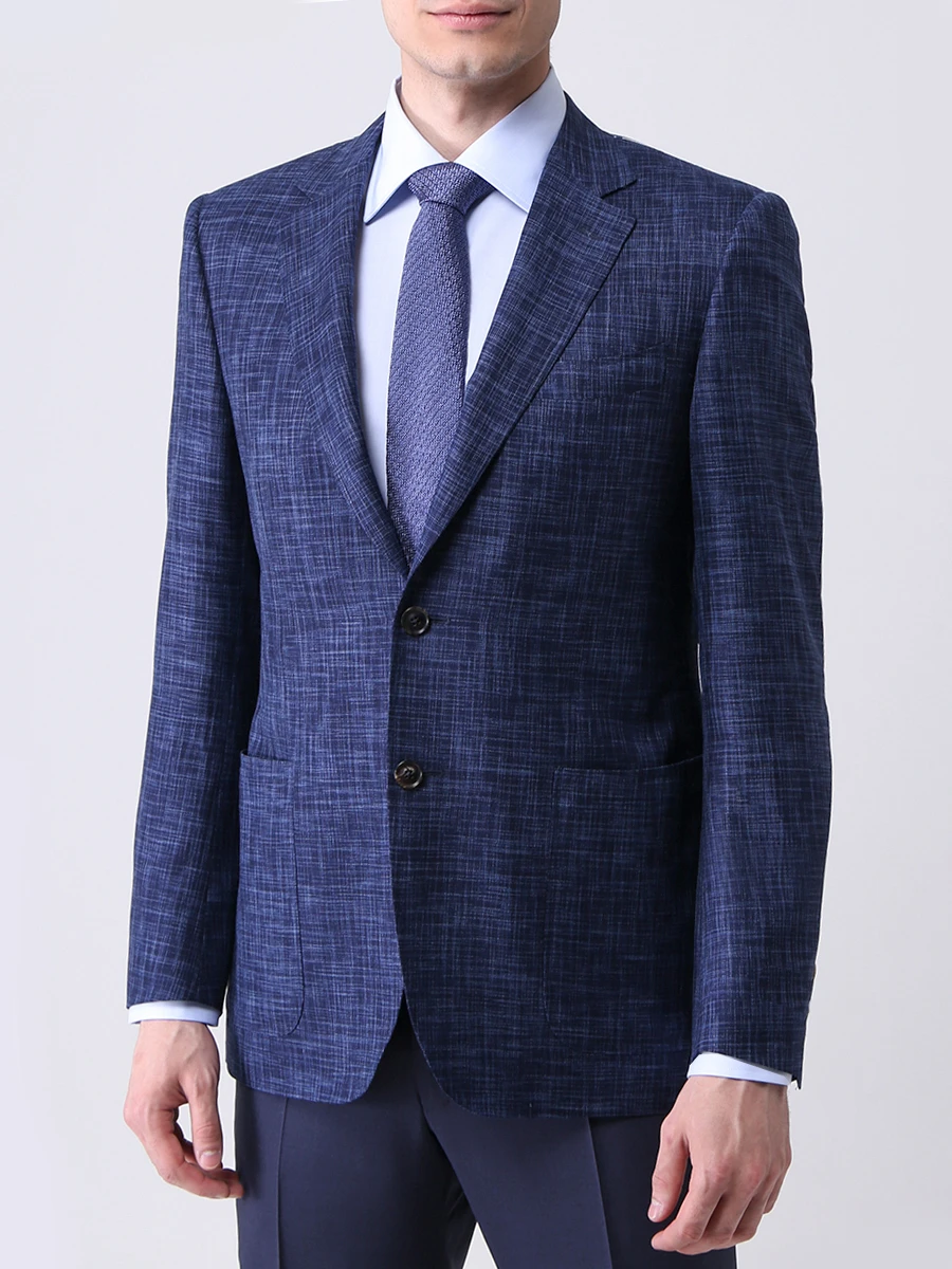 Пиджак из шерсти и шелка