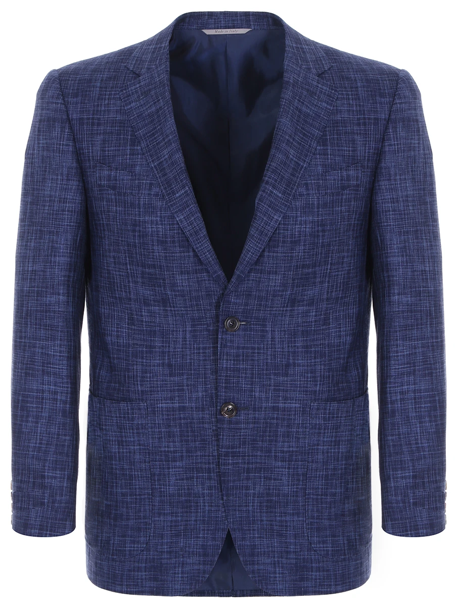 Пиджак из шерсти и шелка