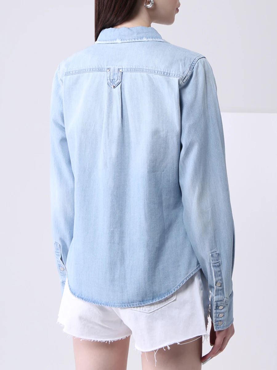 Рубашка джинсовая