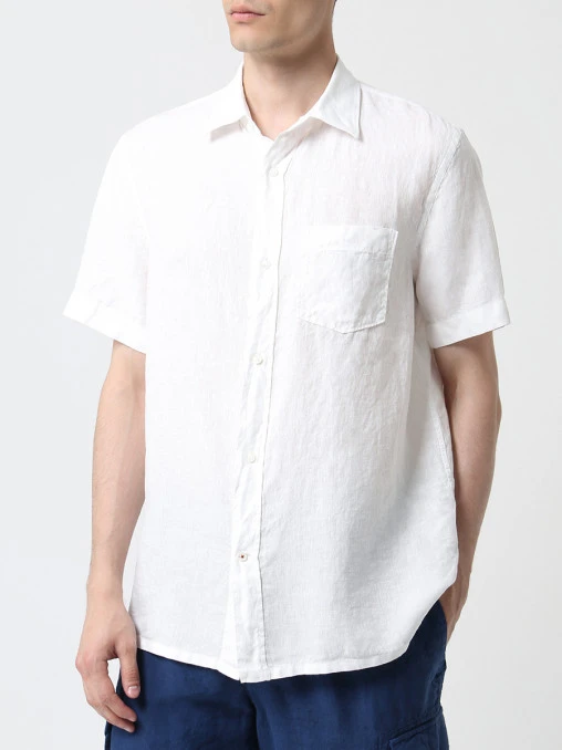 Рубашка Regular Fit льняная LORO PIANA