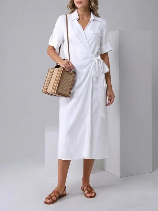 Платье хлопковое KITON