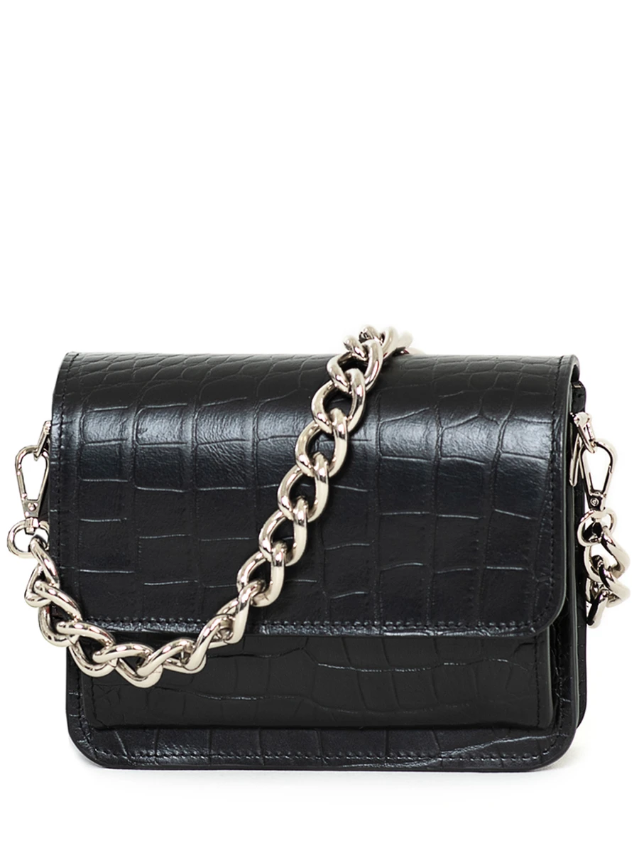 Сумка кожаная Mia Black Matt